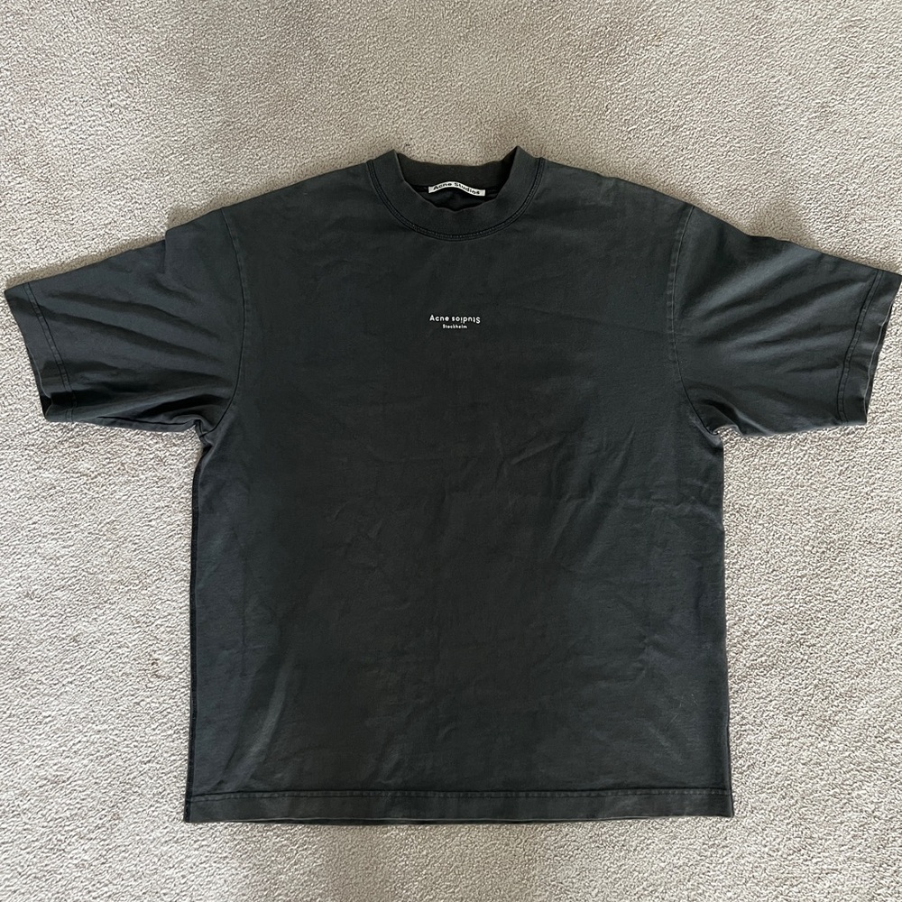 Men’s Grey T-Shirt by Acne Studios